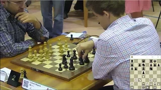 MAGNUS CARLSEN VS LEVON ARONIAN - WORLD BLITZ CHESS CHAMPIONSHIP 2014