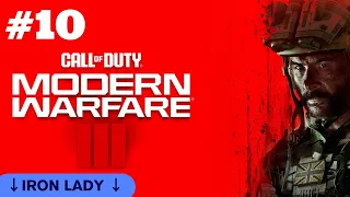 IRON LADY ll Call of Duty Modern Warfare 3 ll Full gameplay Part 10 🔥 ll