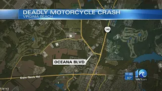 Man dead following early morning motorcycle crash on Oceana Boulevard