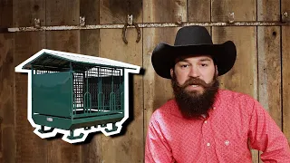 A Large Bale Slow Hay Feeder for Horses