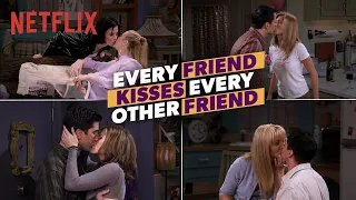 All the KISSING Scenes From FRIENDS!