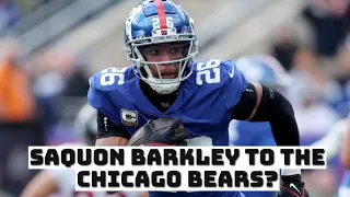 Are The Chicago Bears Going After Saquon Barkley In Free Agency?