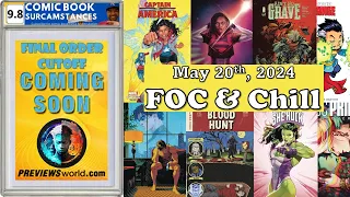 Comic Book Community Hangout - FOC & Chill - 5/20/24 Ep. 59