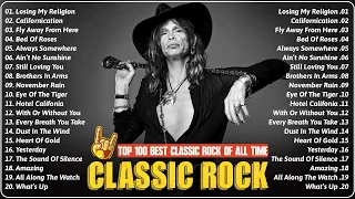Classic Rock Songs 70s 80s 90s Full Album ⚡ Aerosmith, Queen, Nirvana, The Beatles, Bon Jovi, ACDC