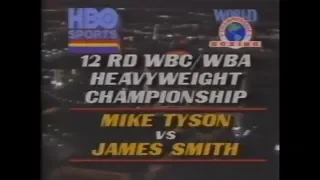 Mike Tyson vs James "Bonecrusher" Smith - Full Fight - 3-7-1987