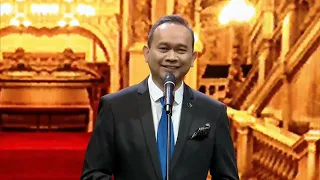 Cak Lontong Bikin Jokowi, Hary Tanoesoedibjo, TGB, Prabowo terbahak-bahak di HUT ke-8 Partai Perindo