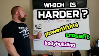 Which is Harder? Crossfit, Powerlifting, Strongman, Bodybuilding Differences and Difficulty Compared