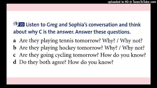 B1 PET Listening P1 - Greg and Sophia