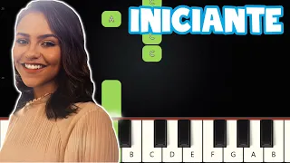 Além Do Rio Azul - Julia Vitoria | Piano e Teclado Iniciante | Nível Fácil