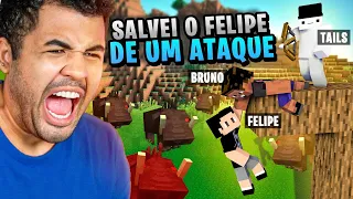 SALVEI O "FELIPE NETO" DE MONSTROS PERIGOSOS - MINECRAFT S02 #39