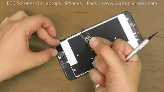 iPhone 8 Plus screen replacement / digitizer glass and LCD reinstallation instructions