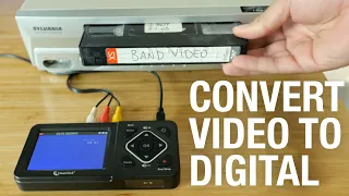 How to Convert VHS to Digital with Clear Click Video 2 Digital Converter 2.0