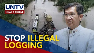 Lawmaker blames rampant illegal logging as cause of severe flooding in Davao Del Norte