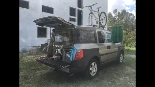 18 Year Old Builds Camper and Travels to Florida In Honda Element! (TOUR)