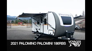 2021 Palomino Palomini 186RBS Travel Trailer RV Video Tour - Voyager RV Centre