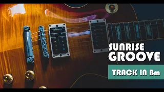 Sunrise Groove - Slow Minor Guitar Backing Track in Bm