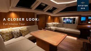 A Closer Look: Oyster 565 Full Boat Tour | Oyster Yachts
