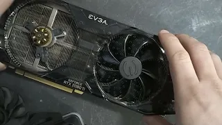 EVGA RTX 2080ti Black Fan Replacement Guide