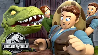 Jurassic World | Dinosaur Chores | Episode | Dinosaur Cartoons | Kid Commentary | @Imaginext