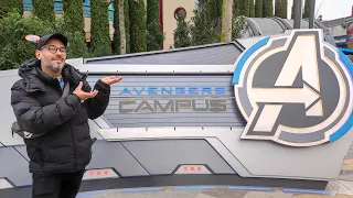 MI PRIMERA VEZ EN AVENGERS CAMPUS - vLog Disneyland Paris en Navidad 2022 - Parte 2