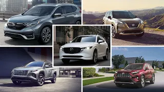 What's the Best 2022 Compact SUV (Toyota RAV4, Honda CR-V, Nissan Rogue, Mazda CX-5, Hyundai Tucson)