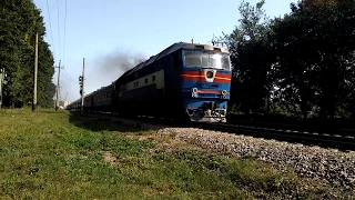 ТЭП70-0166 с поездом 235 Харьков - Ужгород