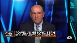 Here's a look at Jerome Powell's historic term as Federal Reserve chair