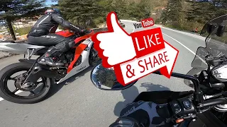 Yamaha R6 Vs Triumph Tiger 800