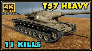 World of Tanks | T57 Heavy - 11 Kills - 8K Damage - 2 VS 7 Gameplay