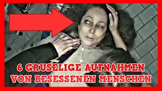 6 gruselige Aufnahmen, von besessenen Menschen | Der Reale Exorzismus durch Priester