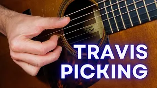 Travis picking 🎸 [Freight Train]