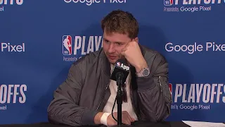 Luka Doncic after beating the Clippers in Game 2: "If they want to attack me on defense I am fine"