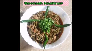 Delicious Qeemah kachnar