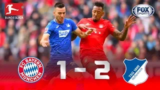 Bayern Múnich - Hoffenheim [1-2] | GOLES | Jornada 7 | Bundesliga