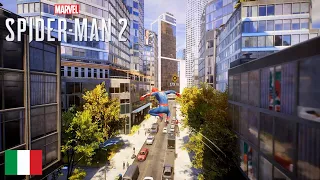 Spider-Man 2 Gameplay ITA Introduzione Uomo Sabbia PS5 4K 60fps