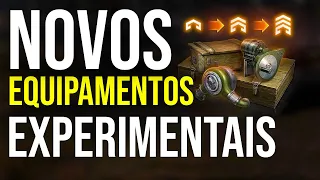 NOVOS Equipamentos Experimentais | Teste Comum Update 1.19 | World of Tanks