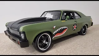 GMP 1970 CHEVROLET NOVA WARHAWK 1:18 SCALE DIECAST MODEL CAR LIMITED 1 OF 515 UNBOXING AND REVIEW