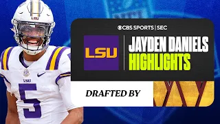 Jayden Daniels LSU Highlights | No. 2 Overall to Commanders | CBS Sports