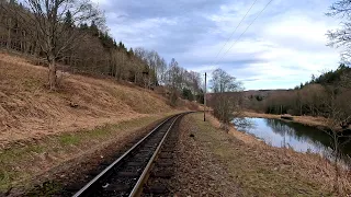 Driver’s Eye View - Fichtelberg Railway - Pt 2 (German: Fichtelbergbahn) Oberwiesenthal to Cranzahl