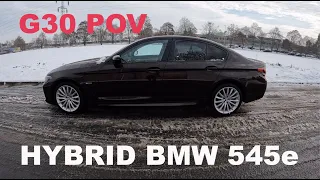 POV Test Drive - BMW 545e xDrive Sedan (G30)