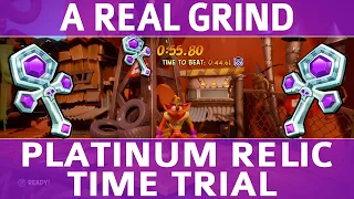 Crash Bandicoot 4 - A Real Grind - Platinum Time Trial Relic (0:55.80)