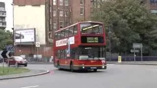 ELEPHANT AND CASTLE LONDON BUSES OCTOBER 2014