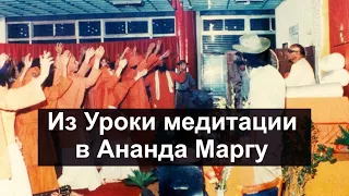 Из Уроки Медитации в Ананда Маргу. Отзыв бывшего подписчика Дады Садананды