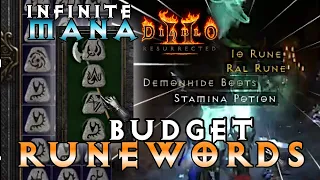 Best BUDGET D2R RUNEWORDS! Easily Play HELL difficult with this INSANE Gear! Diablo 2: Resurrected