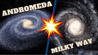 Andromeda & Milky Way Collision in Universe Sandbox