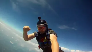 1 Arm Skydiver Pinwheel Chicagoland 08 09 2018