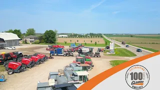 100th Anniversary Gleaner Combine Arrives at Shantz Farm Equipment!