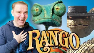 The Movie I Didn't Know I Needed! | Rango Reaction | FIRST TIME WATCHING!!