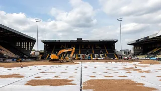 PITCH RECONSTRUCTION | MEADOW LANE SURFACE UNDERGOES MAJOR TRANFORMATION