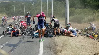 Cycling crash compilation | 2020 NEW